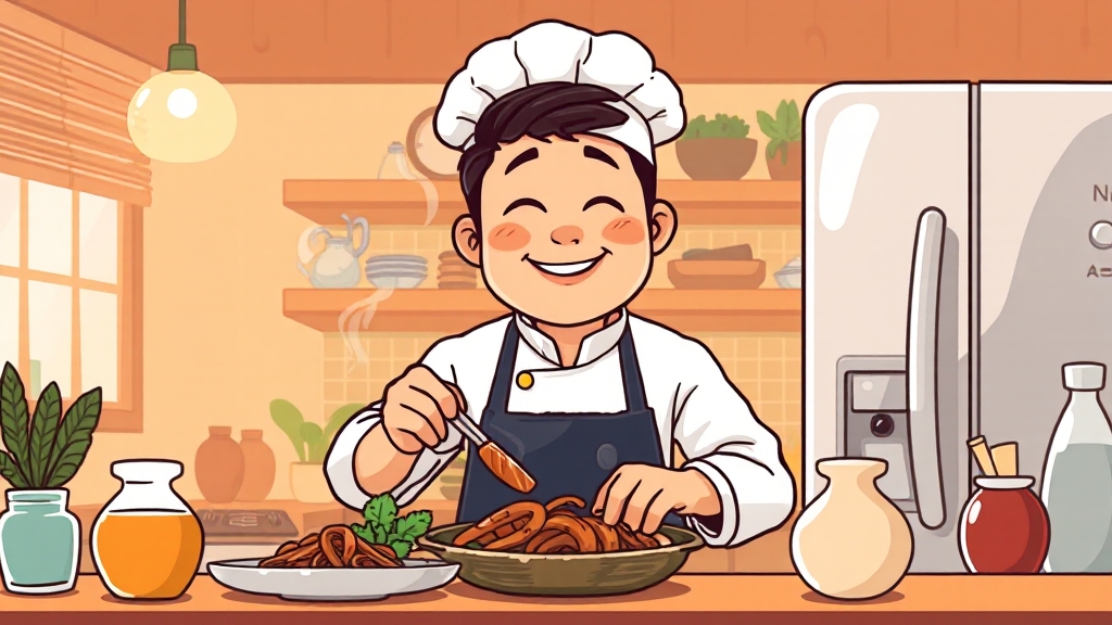 방송 활동: 냉장고를 부탁해 (cartoon 스타일)