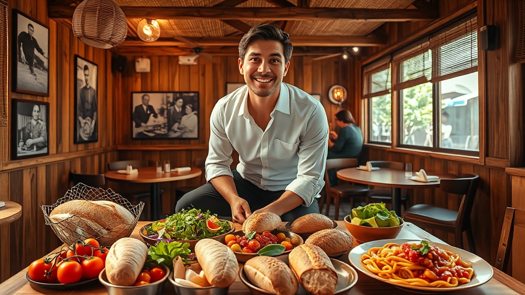 맛있는 하루 마무리 (realistic 스타일)