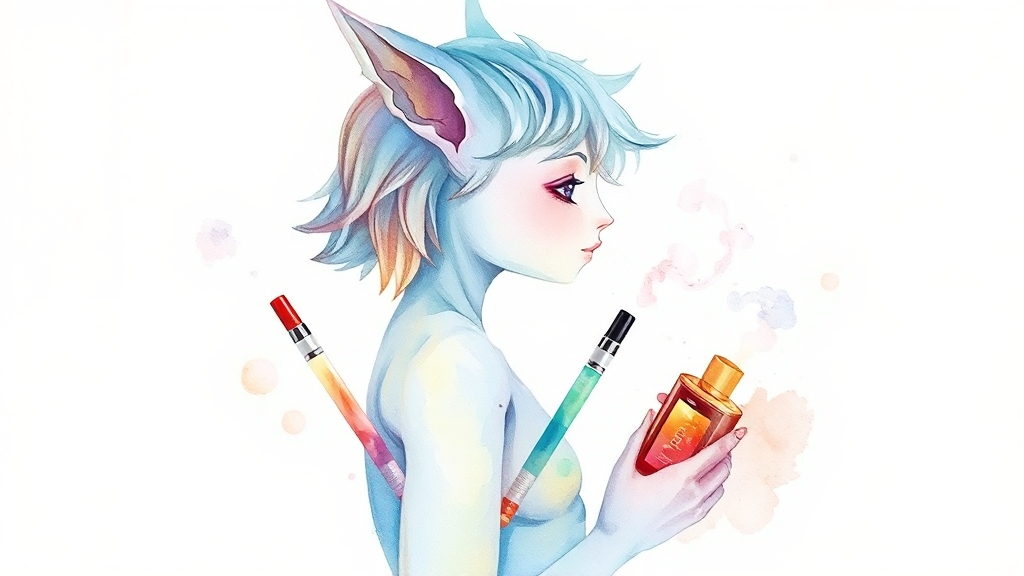 릴 하이브리드 믹스란? (watercolor 스타일)