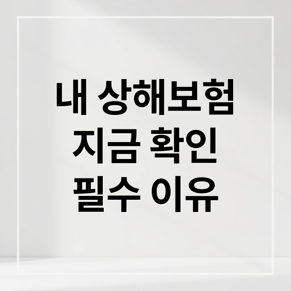 내 상해보험
지금 확인
필수 이유 (상해보험 가입 확인)