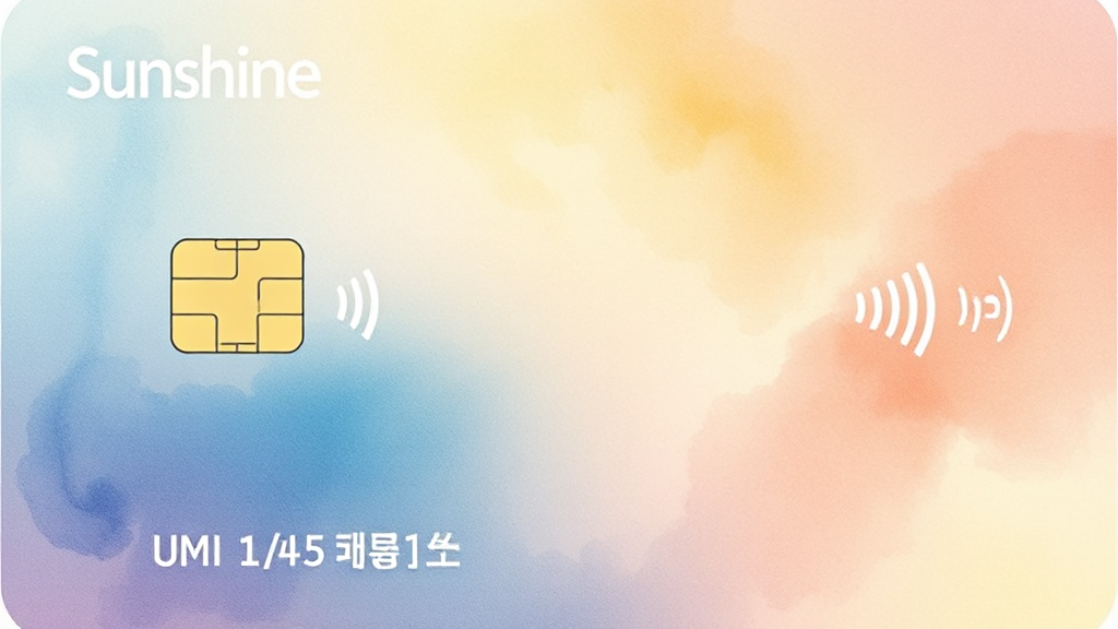 햇살론 카드, 얼마나 쓸 수 있고 어떤 혜택이 있나요? (watercolor 스타일)
