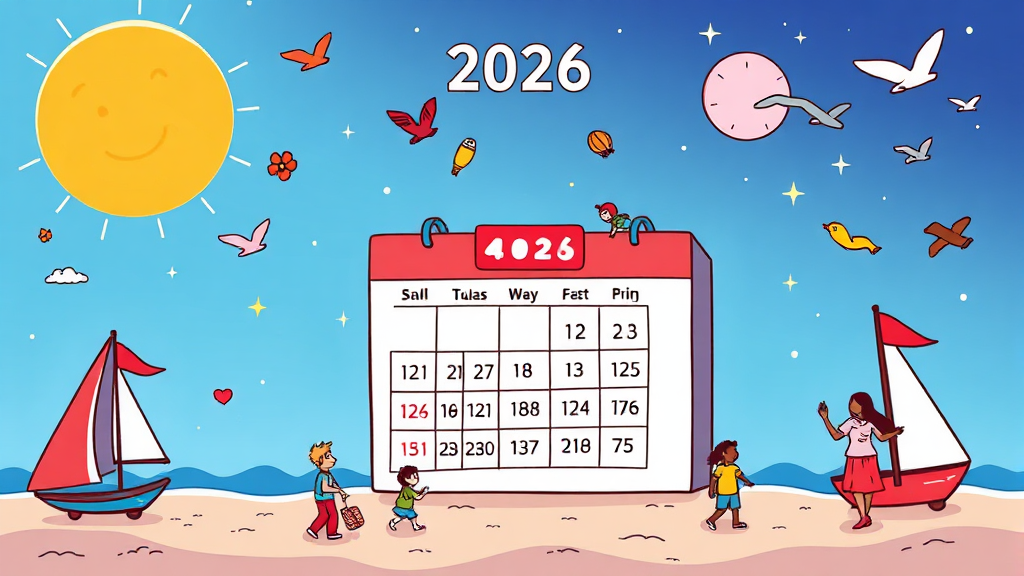 2026년 월별 공휴일 상세 안내 (cartoon 스타일)