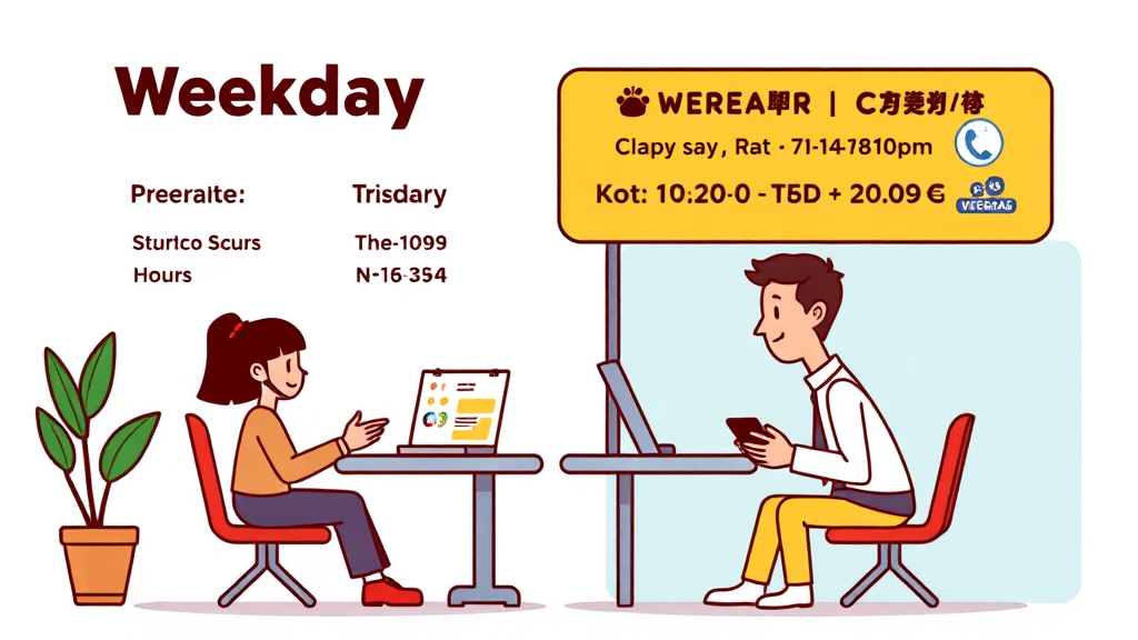 하나카드 고객센터 이용 전 확인 사항 (cartoon 스타일)