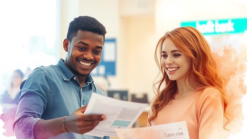 대출 연장 조건 및 절차 (watercolor 스타일)