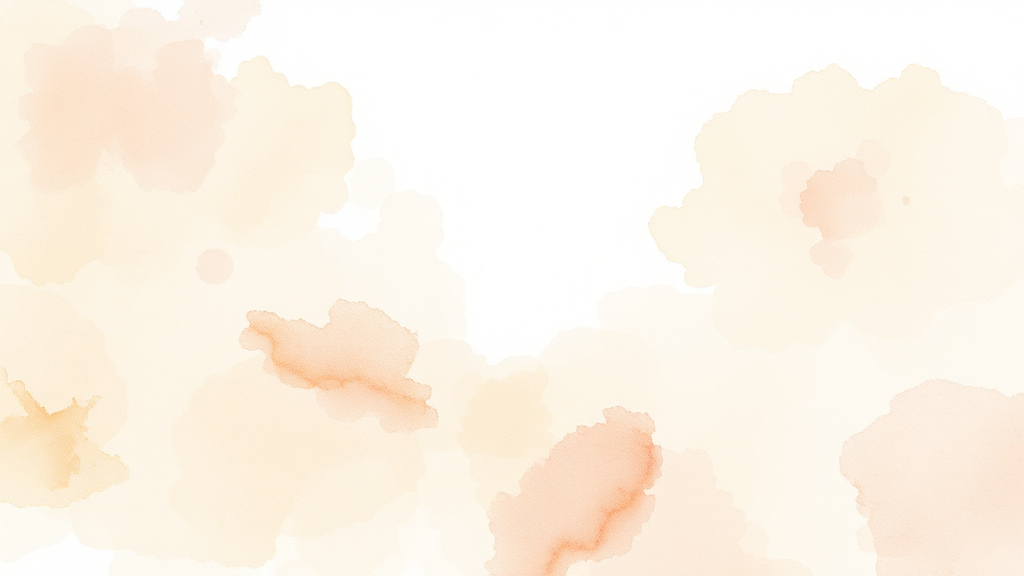 건강한 식단 관리 전략 (watercolor 스타일)