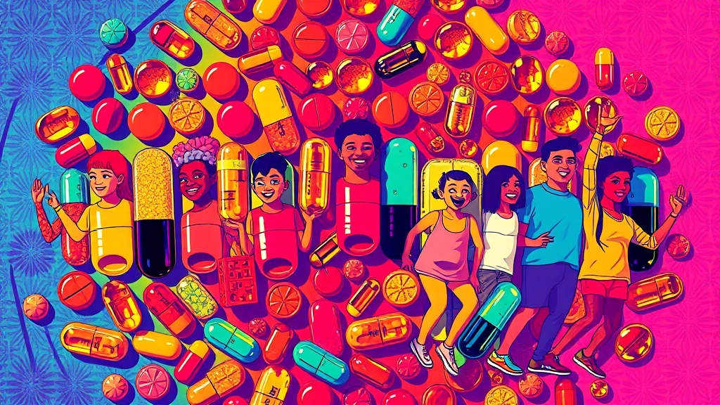 멀티비타민, 현명하게 고르는 법 (popart 스타일)