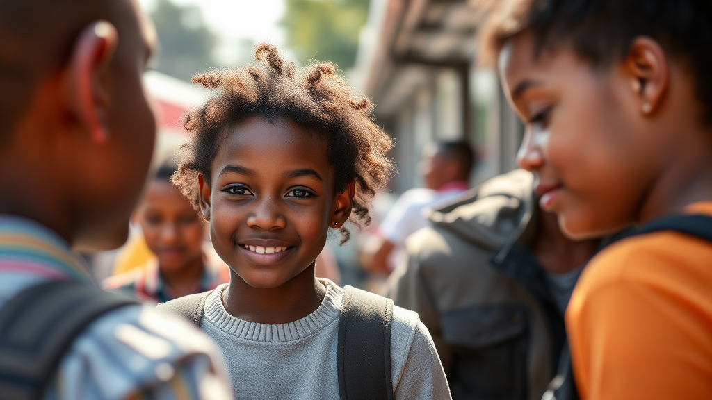 생활 지원금 안내 (realistic 스타일)