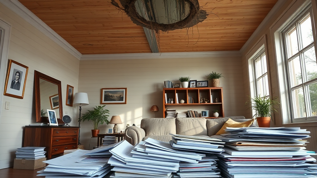 누수 발생 시 보험금 청구 절차: 증명부터 보상까지 (realistic 스타일)