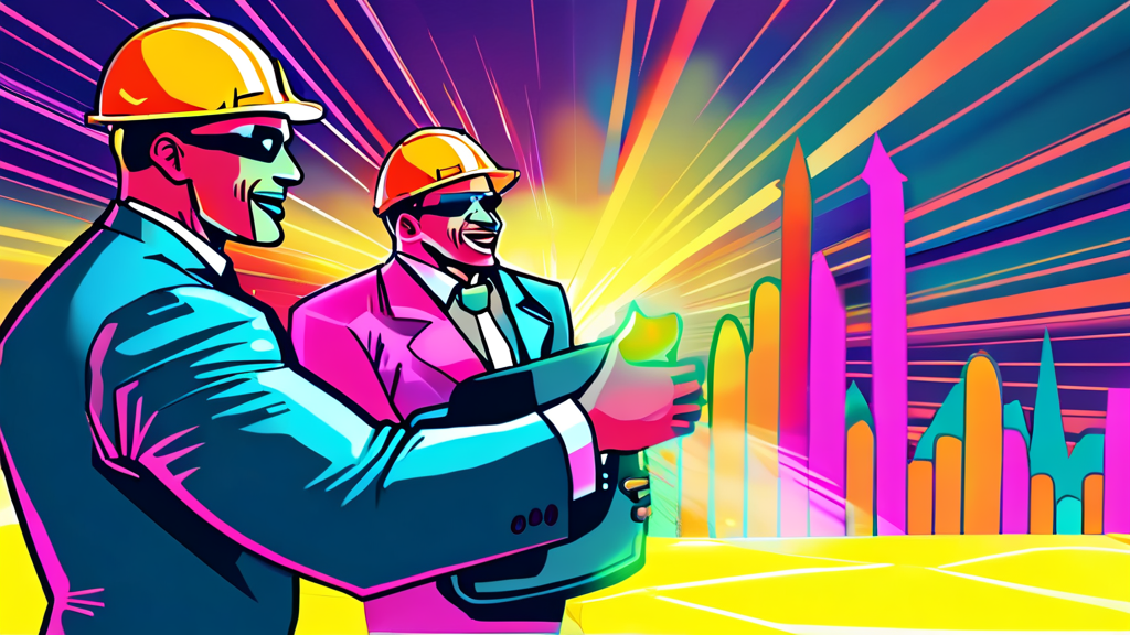 거래대금 급증 종목과 시장 에너지 (cartoon 스타일)