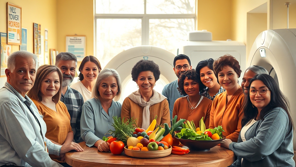 직장암 4기 진단, 초기 대응이 중요 (realistic 스타일)