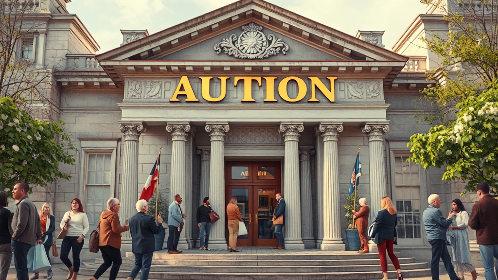 경매 대출 시 꼭 알아둘 점 (realistic 스타일)