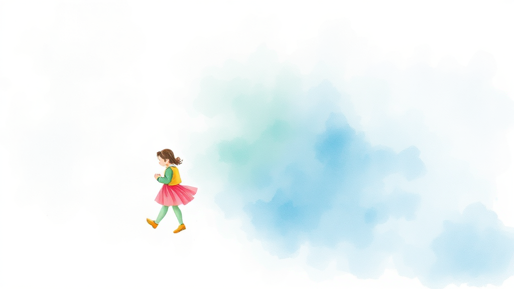 가족 여행을 위한 인천공항 주차 팁과 유의사항 (watercolor 스타일)