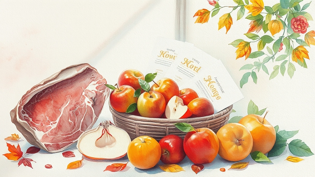 지역별 답례품 추천 (watercolor 스타일)