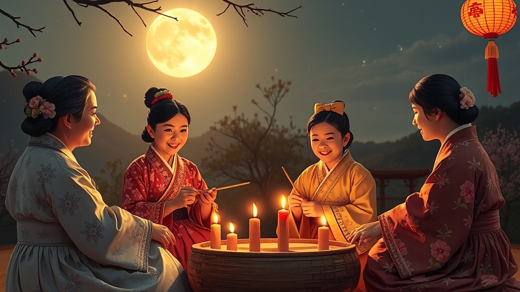 추석 인사말 시점 & 이미지 팁 (realistic 스타일)