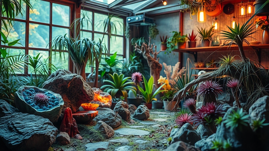 예술정원1999: 숨겨진 보석 같은 공간 (realistic 스타일)