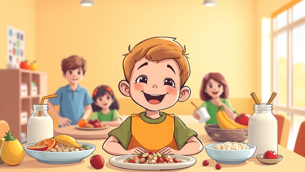 키 성장의 중요 시기 (cartoon 스타일)