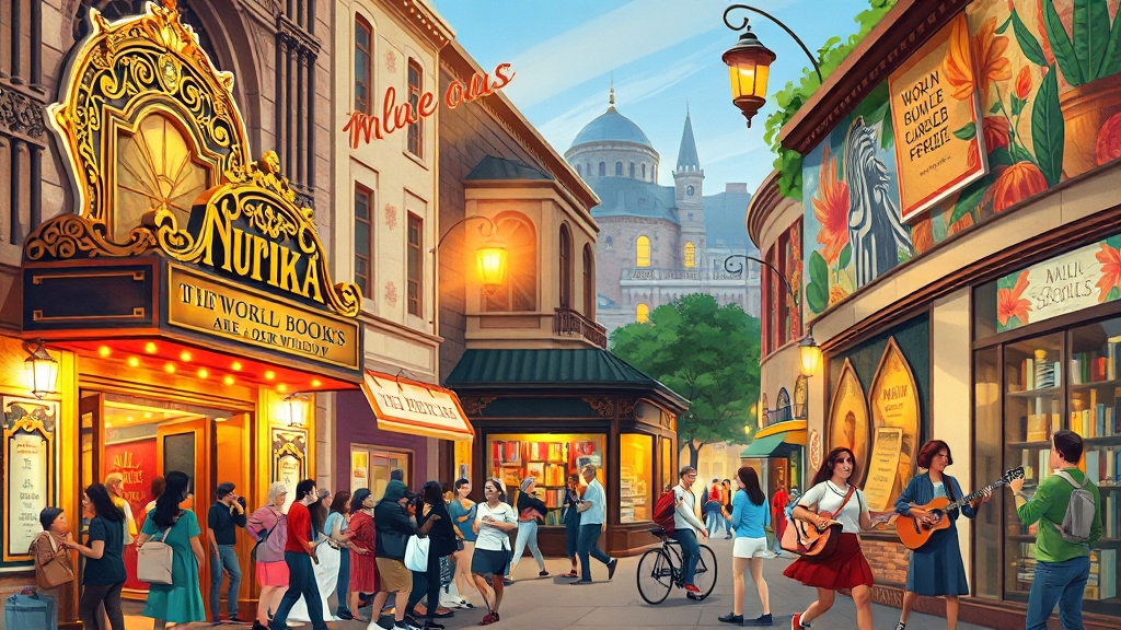 오프라인 사용처 (illustration 스타일)