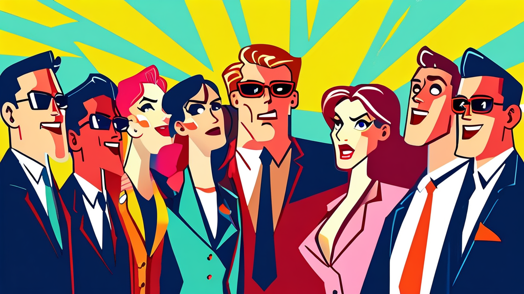 보도 시점과 의도적인 흠집내기 의혹 (cartoon 스타일)