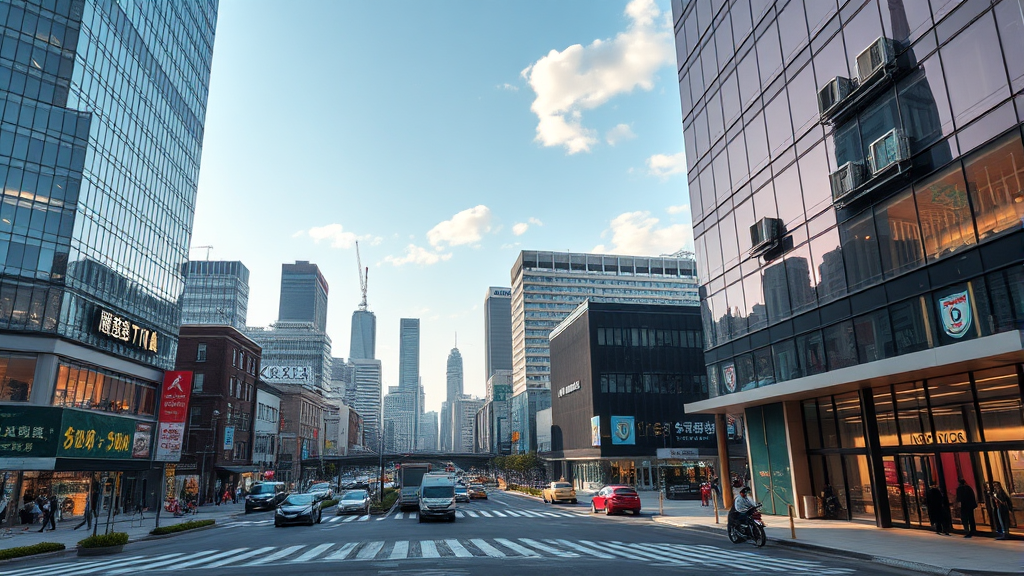 향후 서울 오피스 시장 변화 예측 및 시사점 (realistic 스타일)