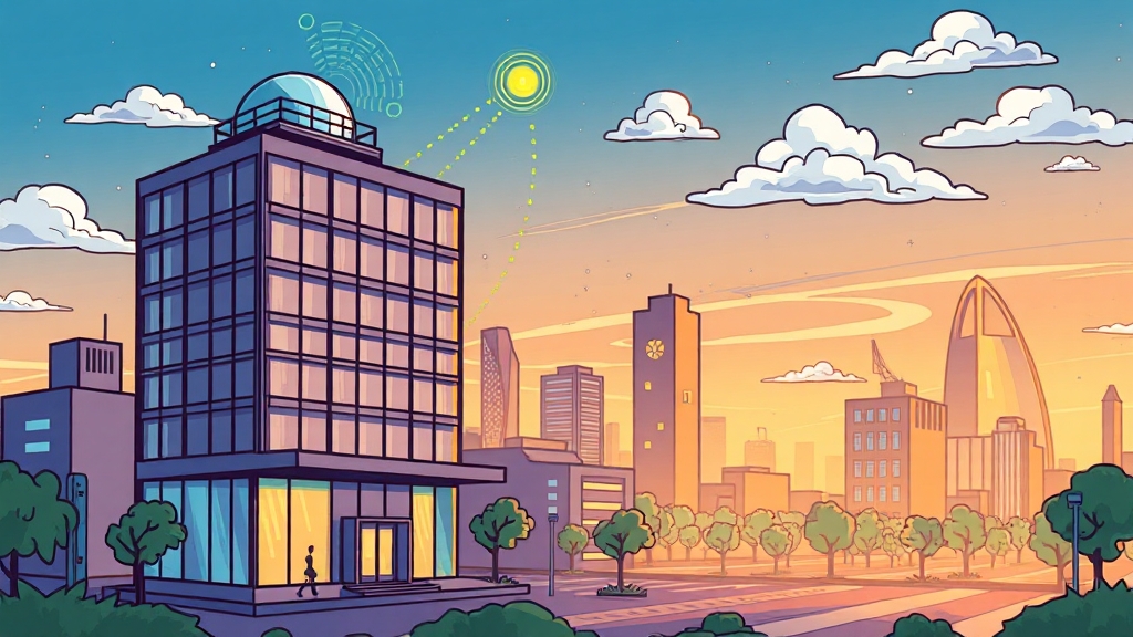 주요 기술 및 시스템 구성 (cartoon 스타일)