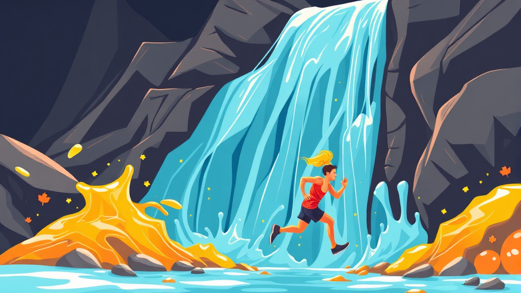 에너지젤 성분, 꼼꼼 분석! (illustration 스타일)