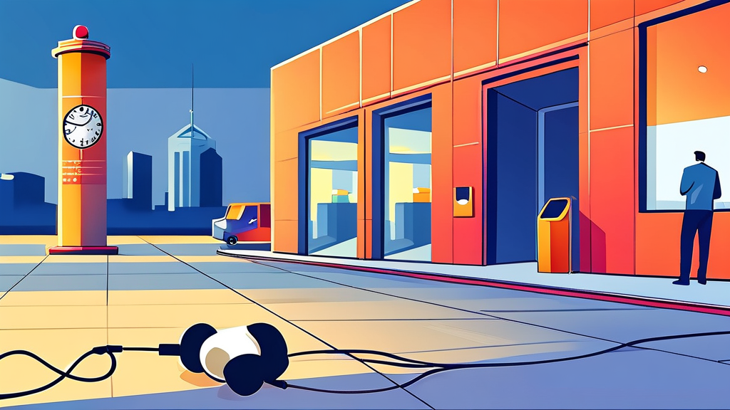 최후의 수단: 하드웨어 문제와 서비스 센터 문의 (cartoon 스타일)