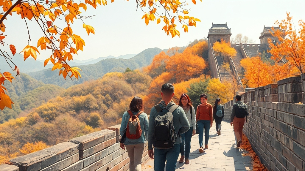 베이징 여행 최적기 (realistic 스타일)