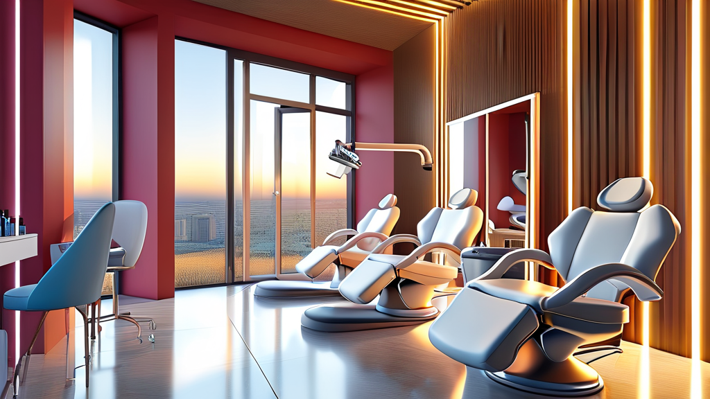 레이저 제모의 오해와 진실 (realistic 스타일)