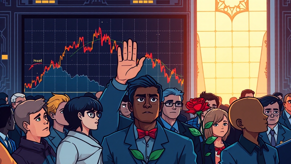 미국 주식 시장 현황 및 전망 (cartoon 스타일)