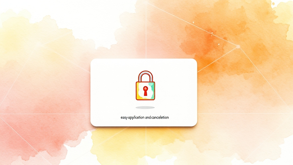 신청 & 해제 방법 (watercolor 스타일)