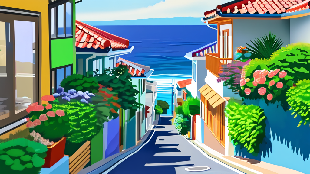 제주 한달살이, 현지인처럼 즐기는 방법 (realistic 스타일)