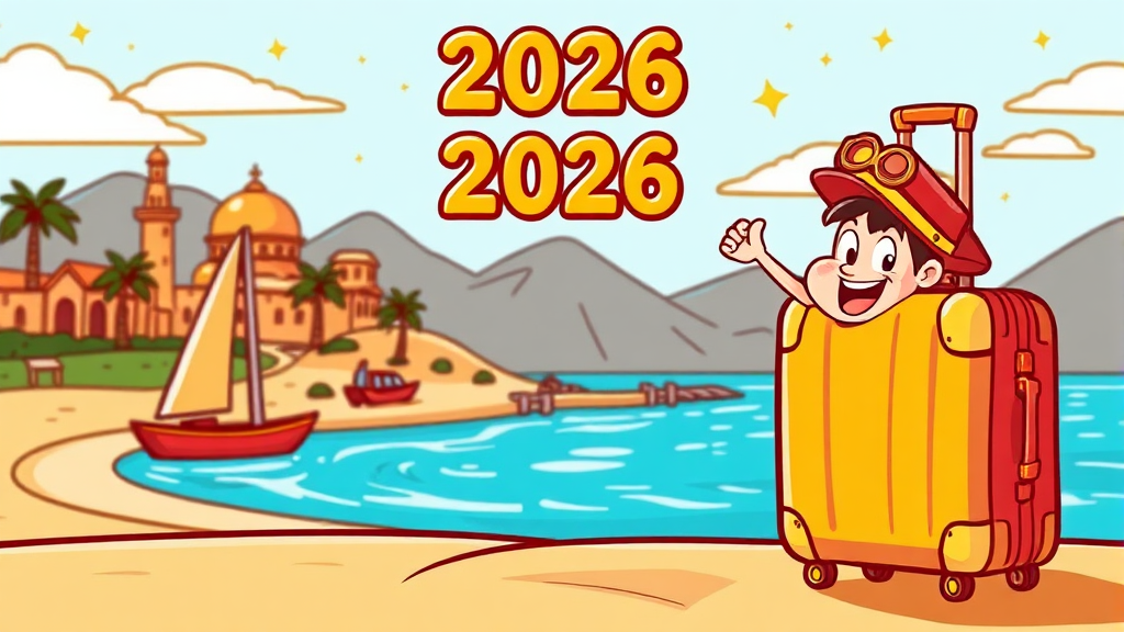 연차 활용 극대화 전략: 2026년 황금연휴 만들기 (cartoon 스타일)