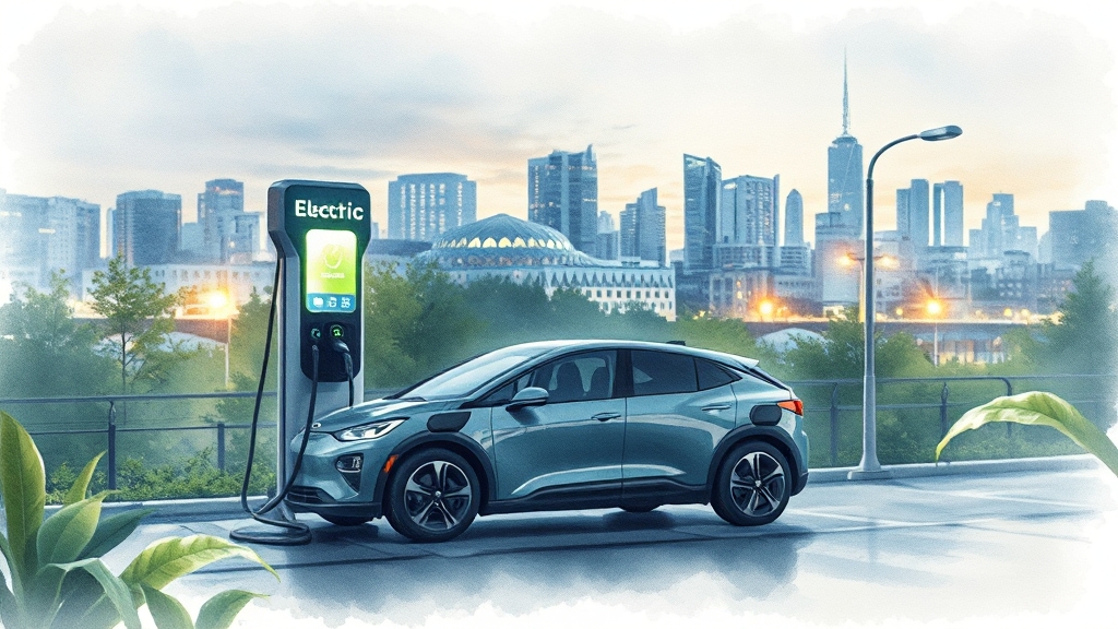 시간대별 & 전기차 전용 요금제 활용 (watercolor 스타일)