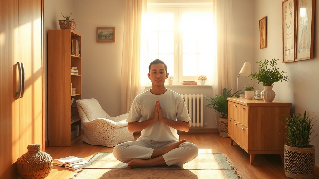 삼재 예방을 위한 일상 습관 (realistic 스타일)