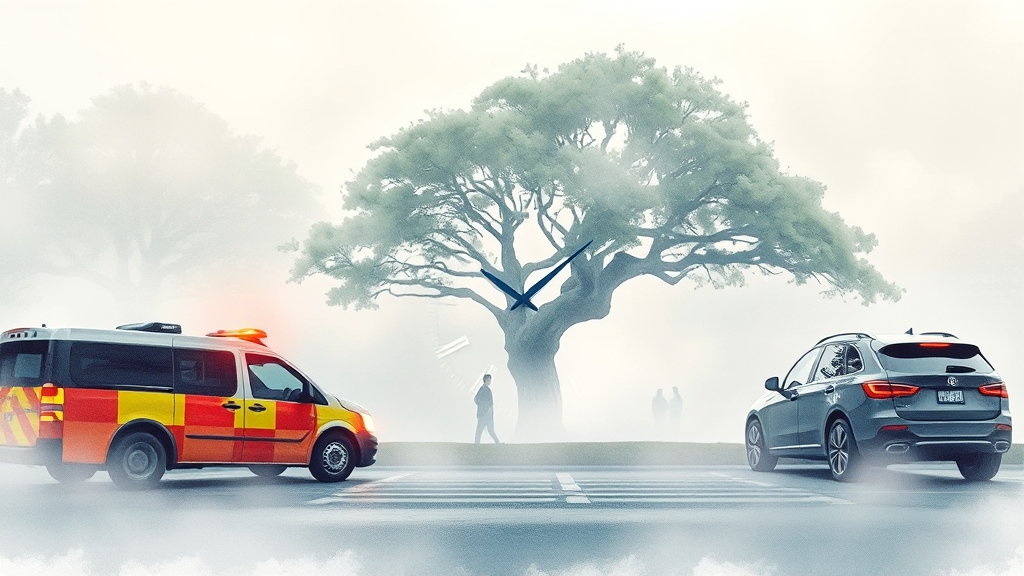 보험사별 긴급출동 서비스, 뭐가 다를까? (watercolor 스타일)