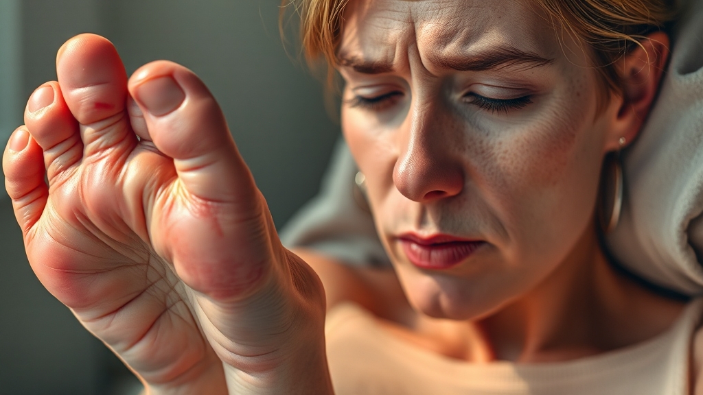 알부민 부족 증상 및 원인 (realistic 스타일)