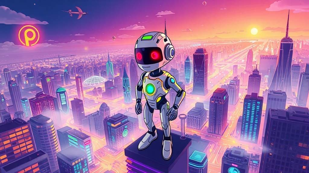 Perplexity의 미래 전망 및 시장 영향 (cartoon 스타일)