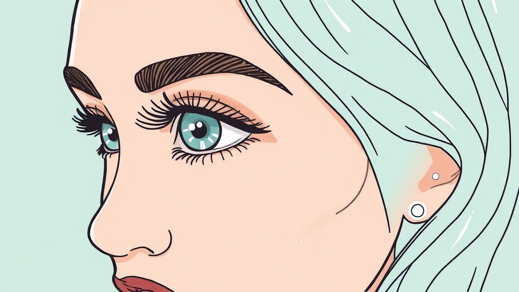 레티놀 아이크림, 핵심 성분은? (illustration 스타일)