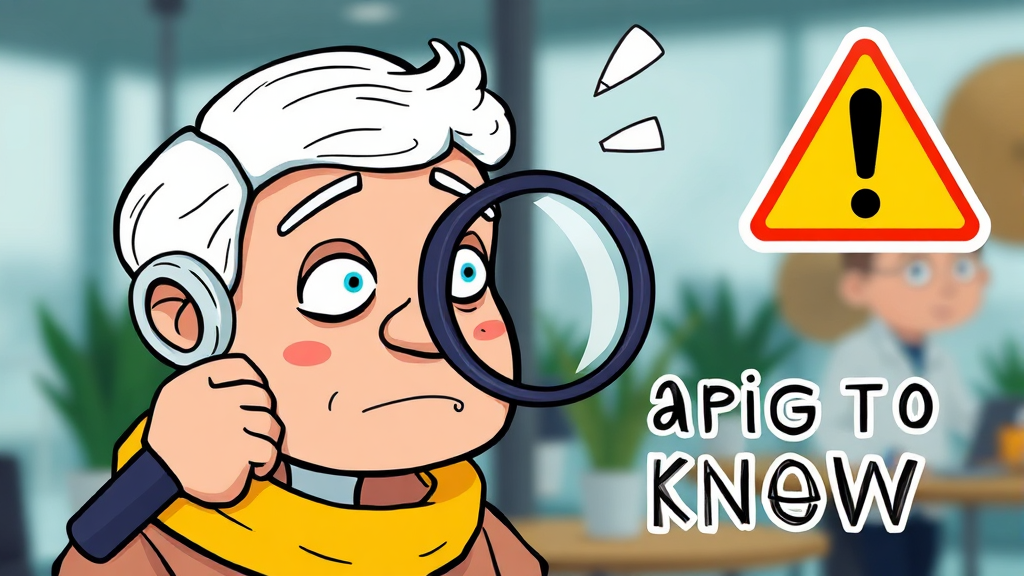 AI 광고 표시 의무화 배경 (cartoon 스타일)