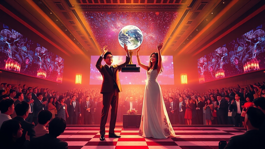 인기상과 특별한 수상 (illustration 스타일)