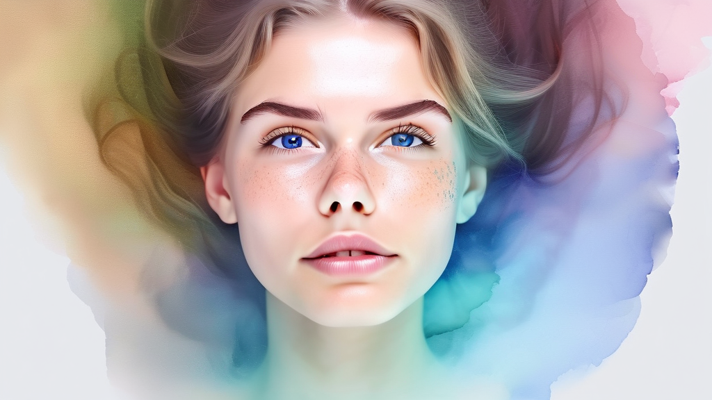 이미지 텍스트 추출 시 주의사항 및 팁 (watercolor 스타일)