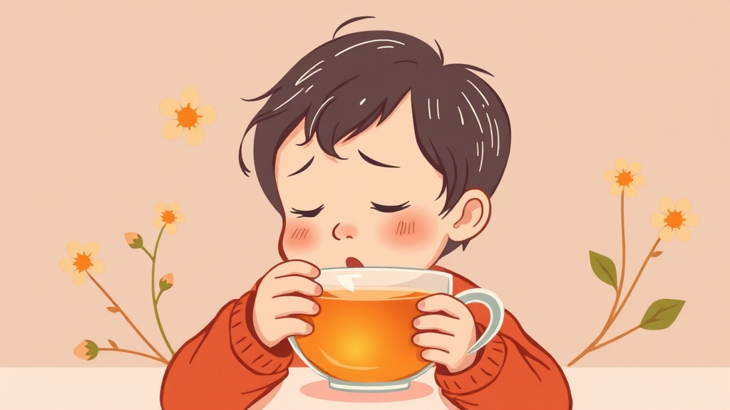 도라지 효능과 활용법 (illustration 스타일)