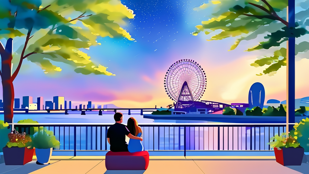 친구, 가족과 함께! 매력적인 객실 탐방 (watercolor 스타일)