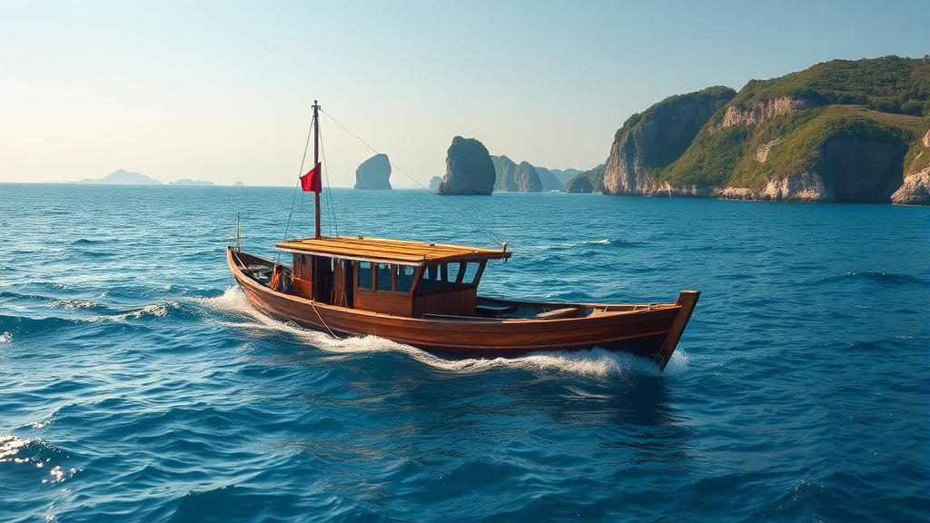 가파도 배 예약 시 꼭 알아야 할 요금 및 시간 정보 (realistic 스타일)