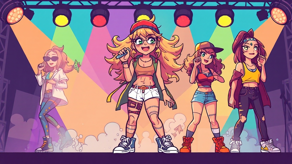 주요 참가자 집중 분석 (cartoon 스타일)