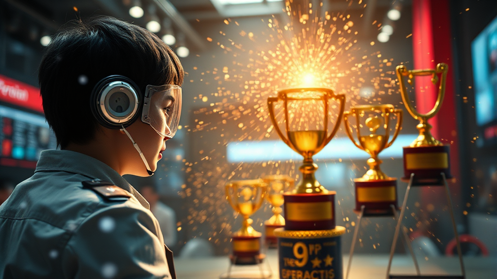 한국 기업 혁신상 수상 비결 (realistic 스타일)