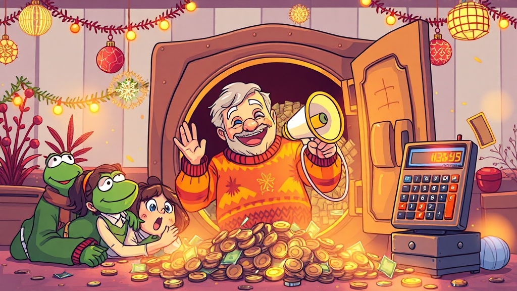연말정산, 이렇게 활용하세요! (cartoon 스타일)