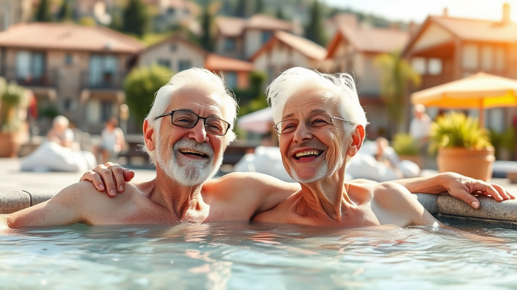 실버타운 체험숙박이란? (realistic 스타일)