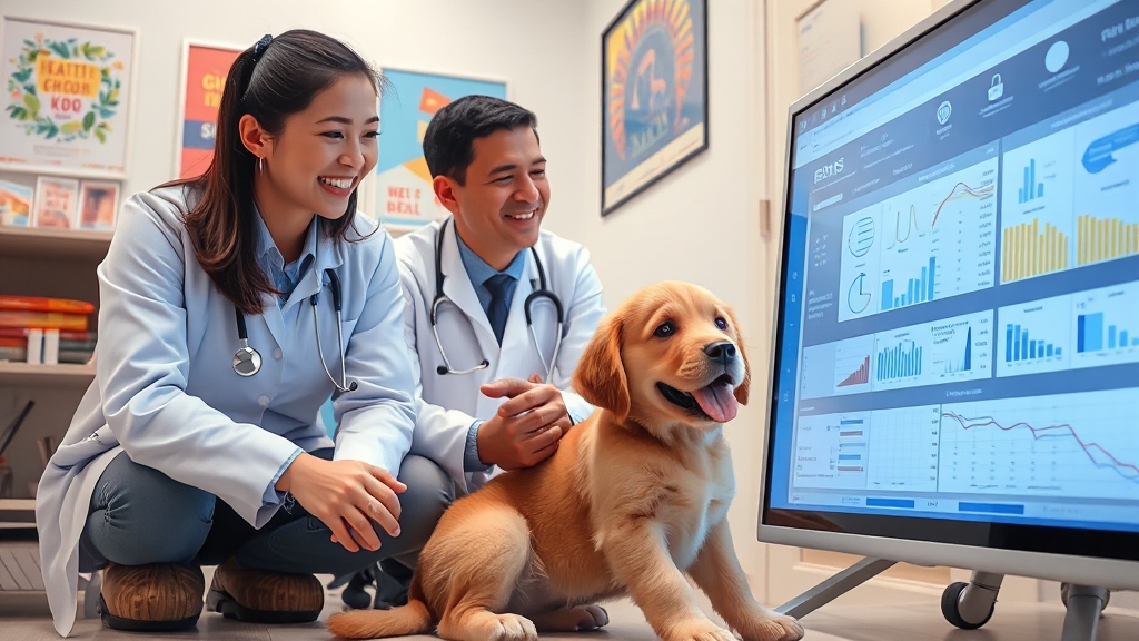 검진 결과 관리 (realistic 스타일)