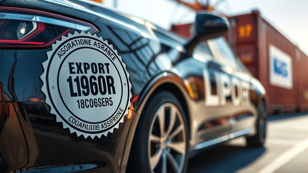 중고차 시장 트렌드 및 전망 (realistic 스타일)